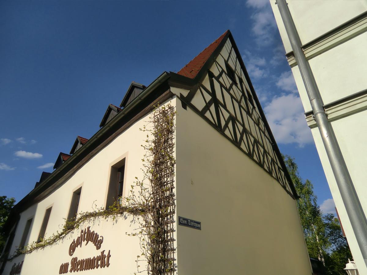 Hotel Am Neumarkt Zeitz Exterior foto